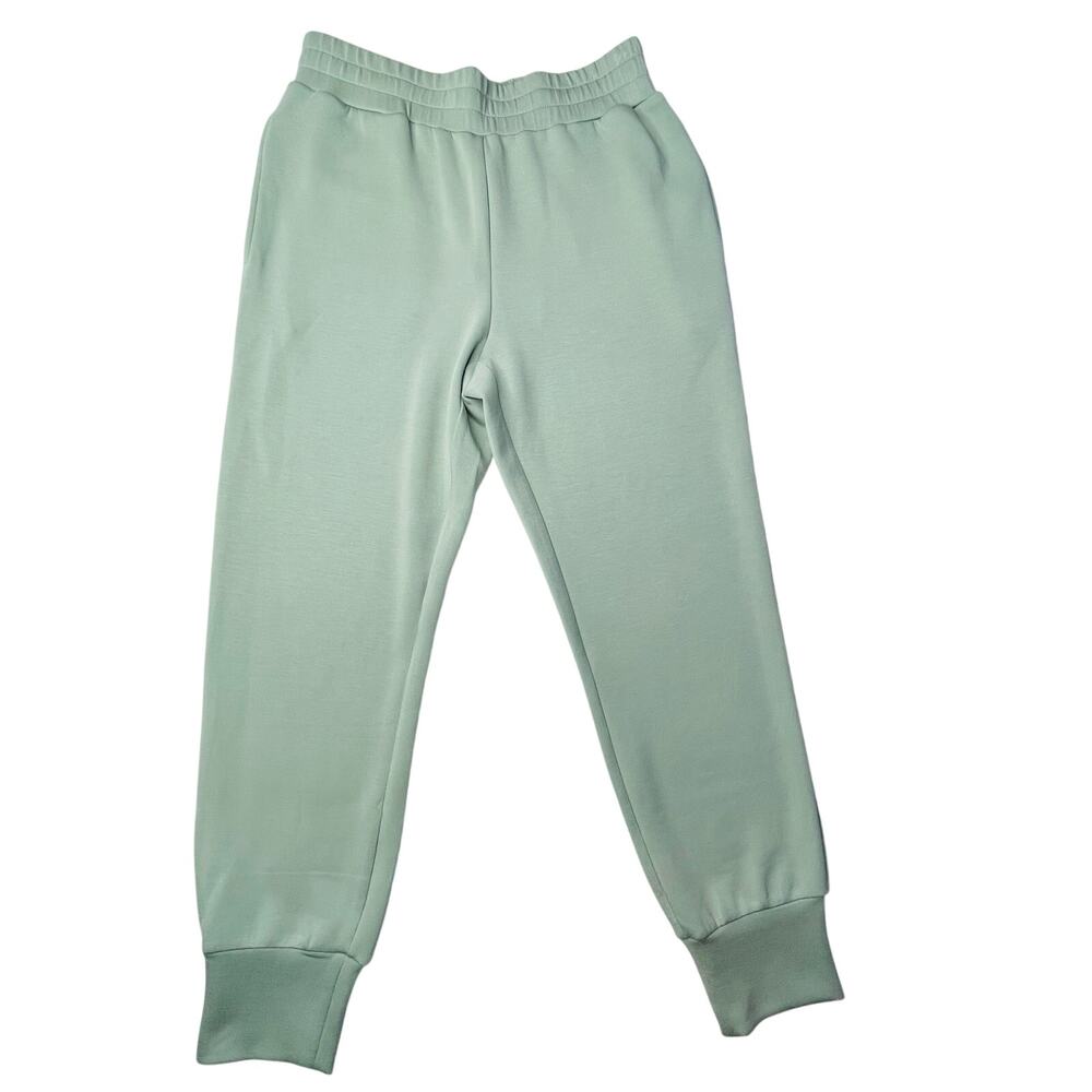 Varley The Slim Cuff Pant 27.5” size M Joggers New Sage green Doublesoft - Picture 2 of 8